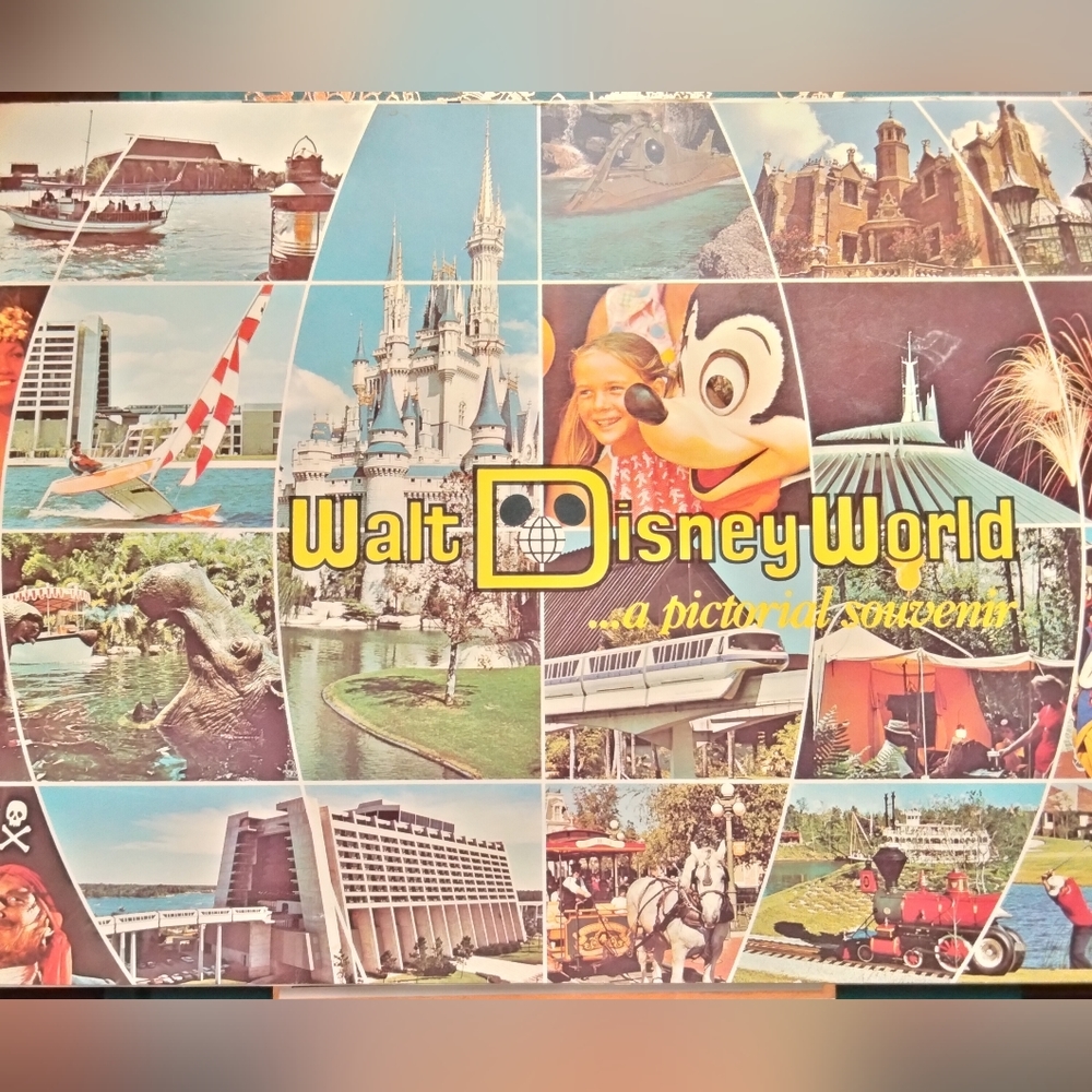 Walt Disney World Pictorial Souvenir Book 1982